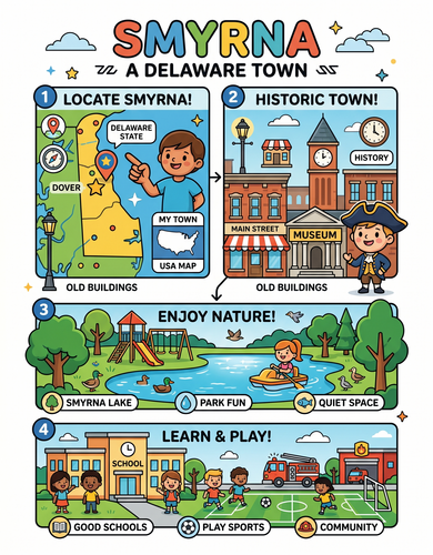 Smyrna I USA I Educational Infographic