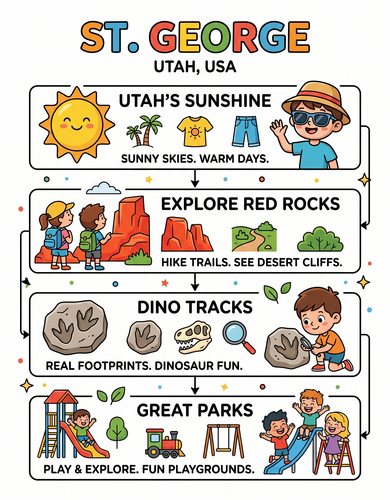 St. George I USA I Educational Infographic