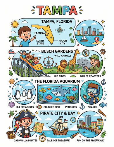 Tampa I USA I Educational Infographic