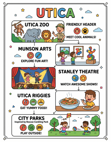 Utica I USA I Educational Infographic