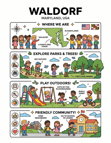 Waldorf I USA I Educational Infographic