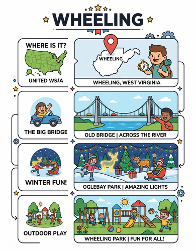 Wheeling I USA I Educational Infographic