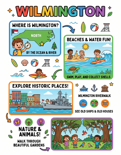 Wilmington I USA I Educational Infographic