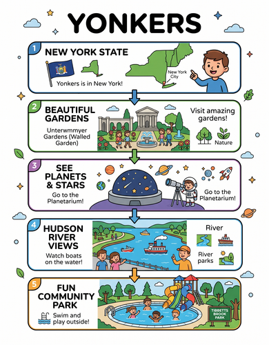 Yonkers I USA I Educational Infographic