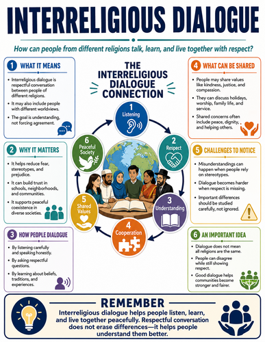 Interreligious Dialogue I Religion I Infographic