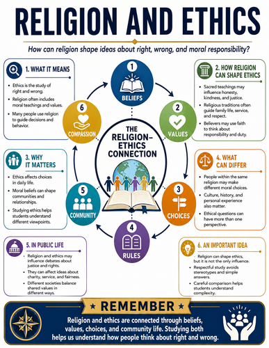 Religion and Ethics I Religion I Infographic