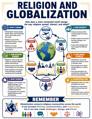 Religion and Globalization I Religion I Infographic