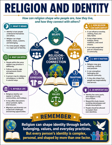 Religion and Identity I Religion I Infographic
