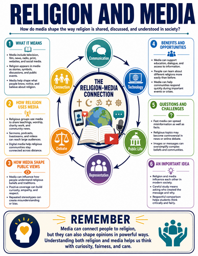 Religion and Media I Religion I Infographic