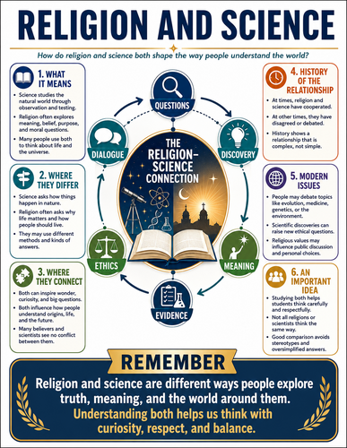 Religion and Science I Religion I Infographic