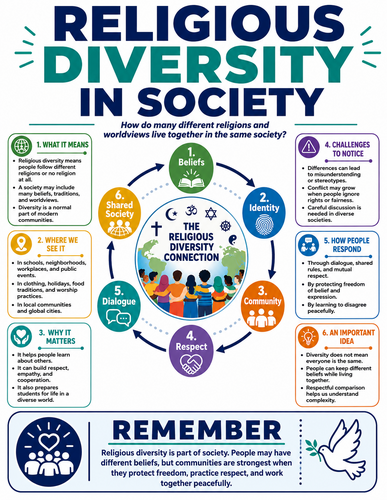 Religious Diversity in Society I Religion I Infographic