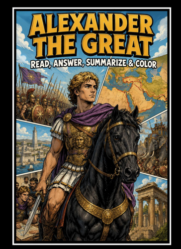 Alexander the Great Worksheet Packet (19 Assignments)