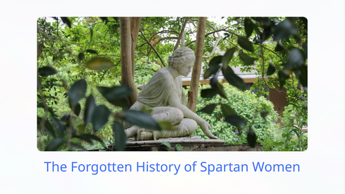 Ancient Spartan Women Slideshow Presentation