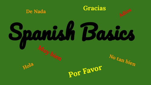 Spanish Greetings Memory Game