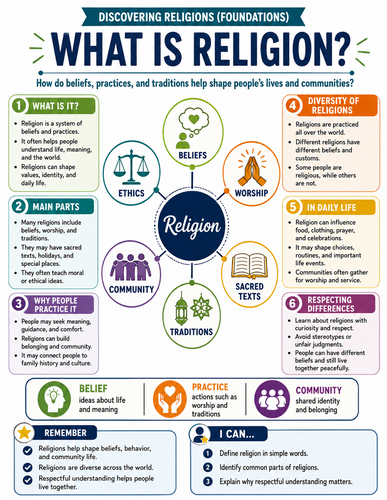 What is Religion I Religion I Infographic