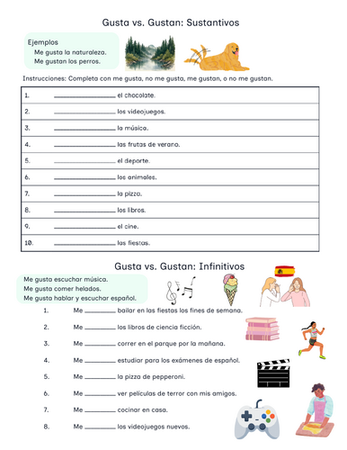 Opinions in Spanish - Las opiniones en español