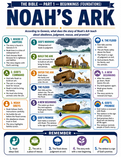Noah's Ark I Religion I Infographic