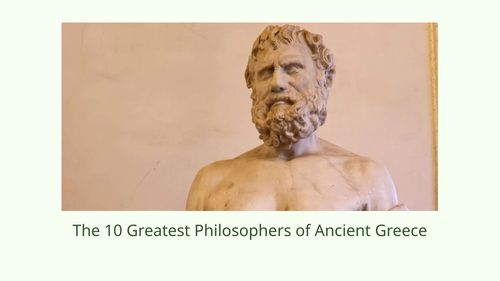 Ancient Greek Philosophers Slideshow Presentation