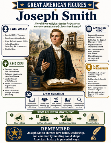 Joseph Smith I Educational Infographic