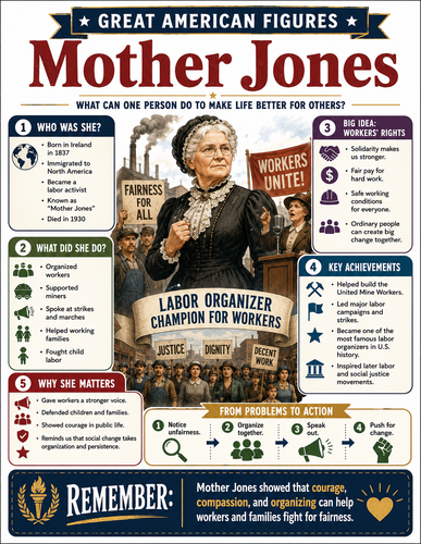 Mother Jones I Educational Infographic