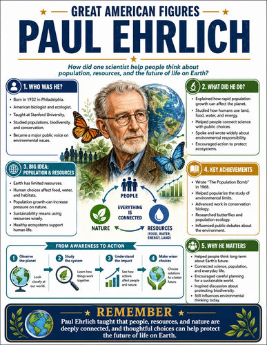 Paul Ehrlich I Educational Infographic