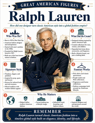 Ralph Lauren I Educational Infographic