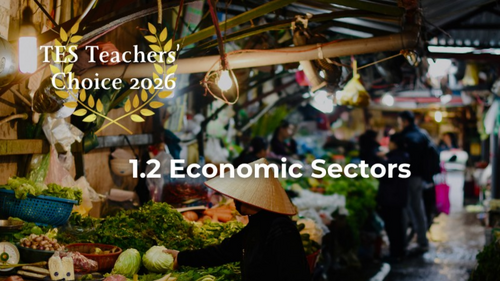 Cambridge IGCSE Business 0264 | 1.2 Economic Sectors | PowerPoint Lesson