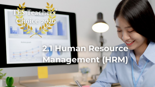 Cambridge IGCSE Business 0264 & 0774 | 2.1 Human Resource Management | PowerPoint Lesson