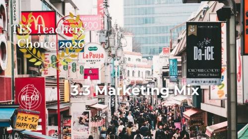 Cambridge IGCSE Business 0264 & 0774 | 3.3 Marketing Mix | PowerPoint Lesson
