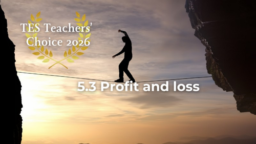 Cambridge IGCSE Business 0264 & 0774 | 5.3 Profit and Loss | PowerPoint Lesson