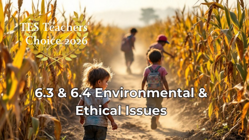 Cambridge IGCSE Business 0264 & 0774 | 6.3 & 6.4 Environmental & Ethical Issues | PowerPoint Lesson