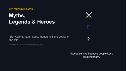 Myths and Legends