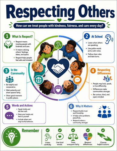 Respecting Others I Educational Infographic