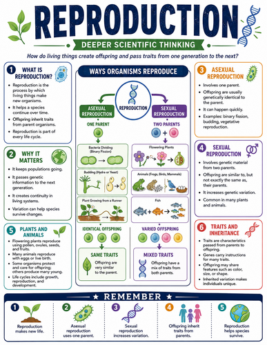 Reproduction I Educational Infographic