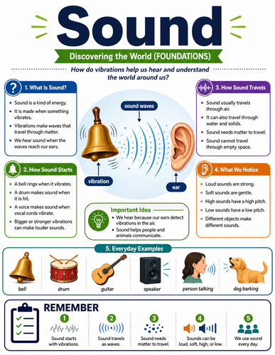 Sound I Educational Infographic