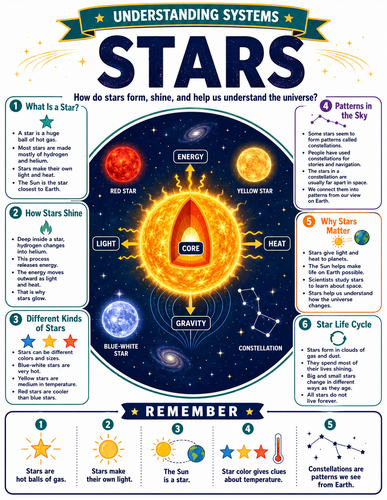 Stars I Educational Infographic