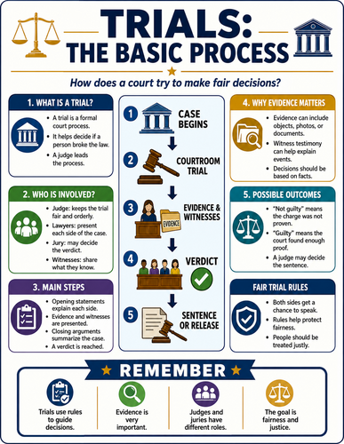 Trials - The Basic Process I Educational Poster
