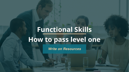 Functional Skills Reading and Writing Skills