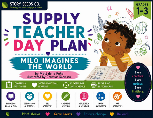 Milo Imagines the World Supply Teacher Day Plan | Grades 1–3