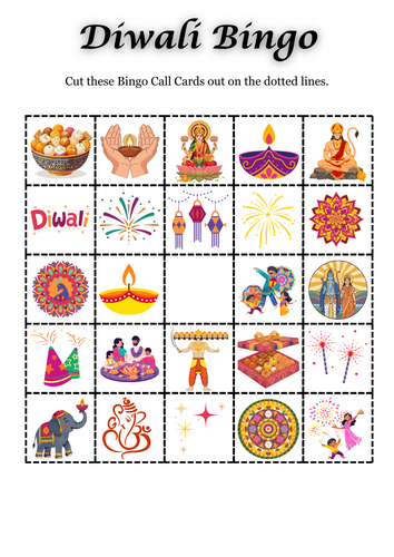Diwali Activity Bundle | Story, Colouring, Bingo, Maze, Word Search & More | KS1 KS2