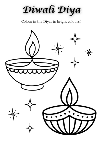 Diwali Activity Bundle | Story, Colouring, Bingo, Maze, Word Search & More | KS1 KS2