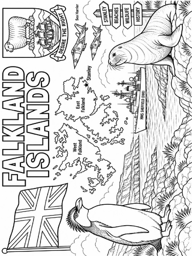 The Falkland Islands Poster