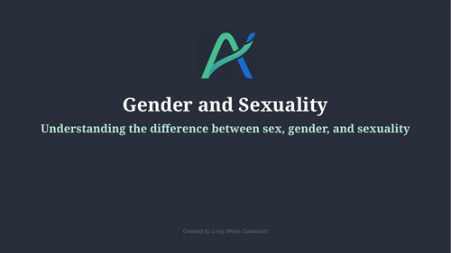Gender and Sexuality: RSE Lesson (Y11)