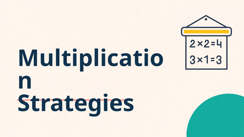 Multiplication Strategies PowerPoint |KS1–KS2 / P2–P7
