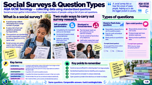 draft RESEARCH methods - types and interpretation of data AQA GCSE