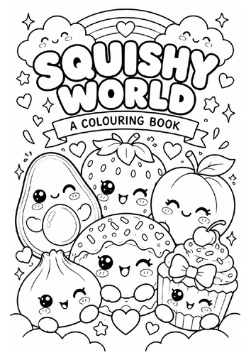 Squishy world colouring