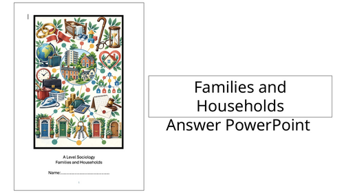 A Level Sociology: Families and Household Summary Booklet