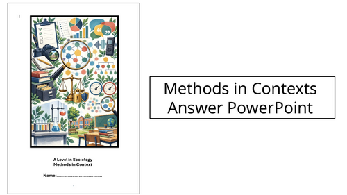A Level Sociology: Methods in Context summary booklet