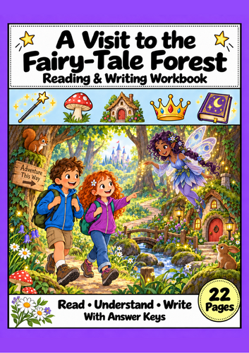 Fairy Tale Forest Reading Comprehension | Grades 1-2 EAL ESL