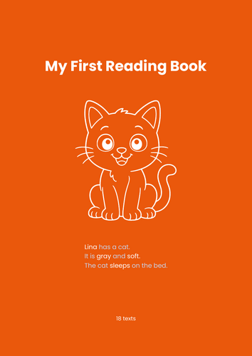 First Reading Book - 18 Texts | 40 Sheets
